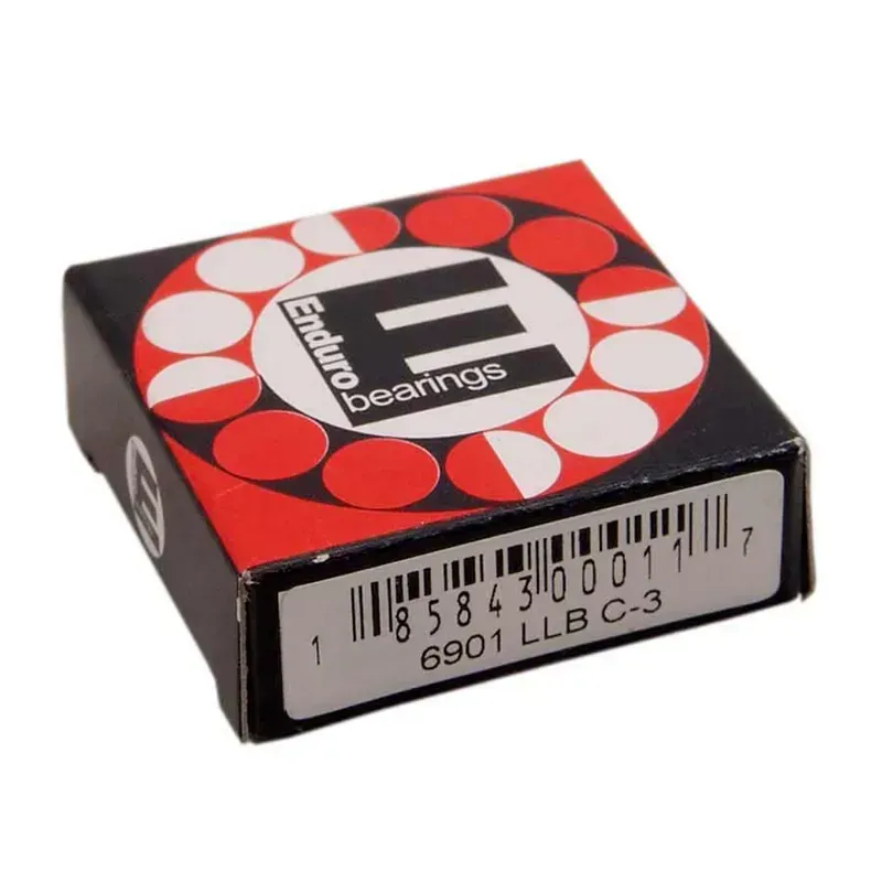 Enduro Abec 3 Sealed Cartridge Bearing - 6901 2RS 12x24x6mm-1