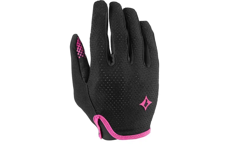 Specialized Body Geometry Grail Women's Long Finger Gloves in Black/Pink