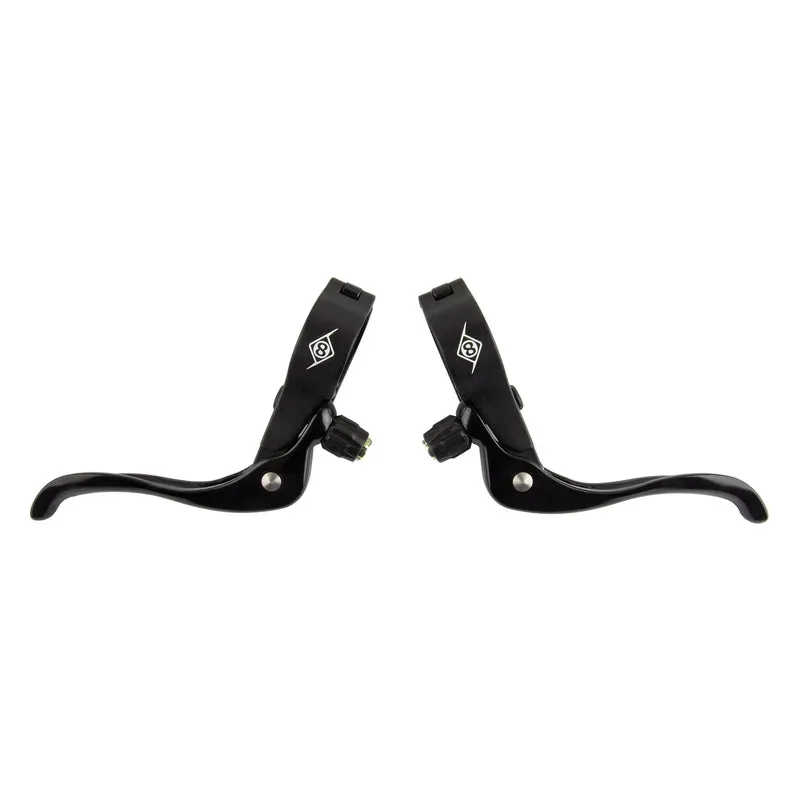 Origin8 31.8mm Cross-Top Mount Brake Levers in Black
