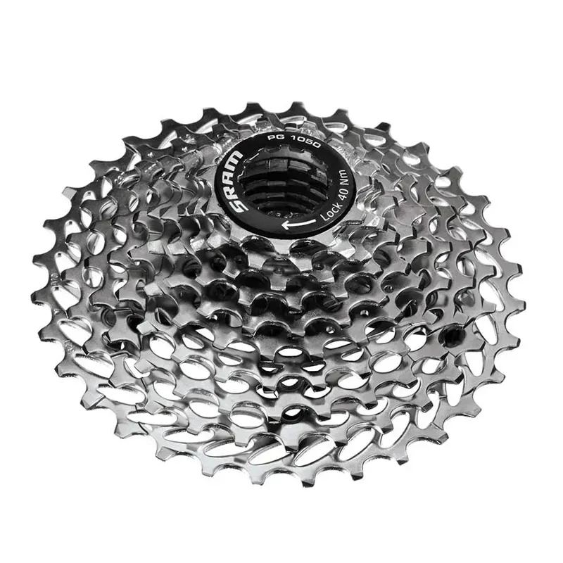 SRAM PG-1050 10-speed 11-23-tooth Cassette w/ PowerGlide in Silver