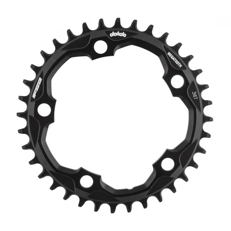 Full Speed Ahead Megatooth 110mm 36-t 5-b 1x11-sp. Chainring in Black