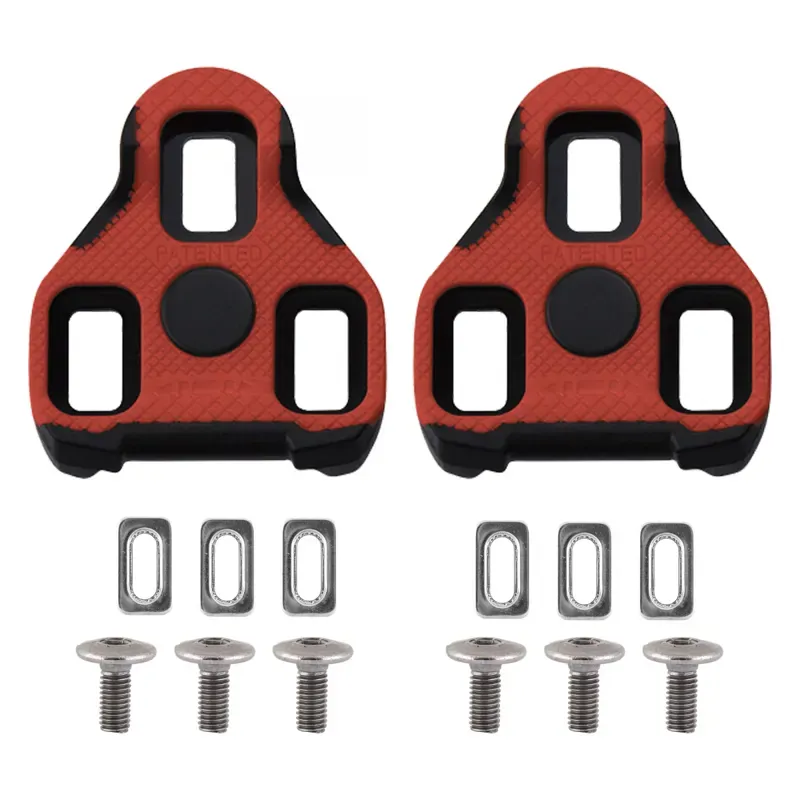 Exustar Look Keo Pedal Cleat in Red/Black