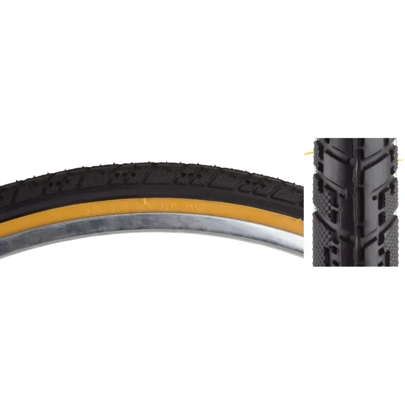 Sunlite Hybrid K830 26x1 3/8-inch Wired Tire in Black