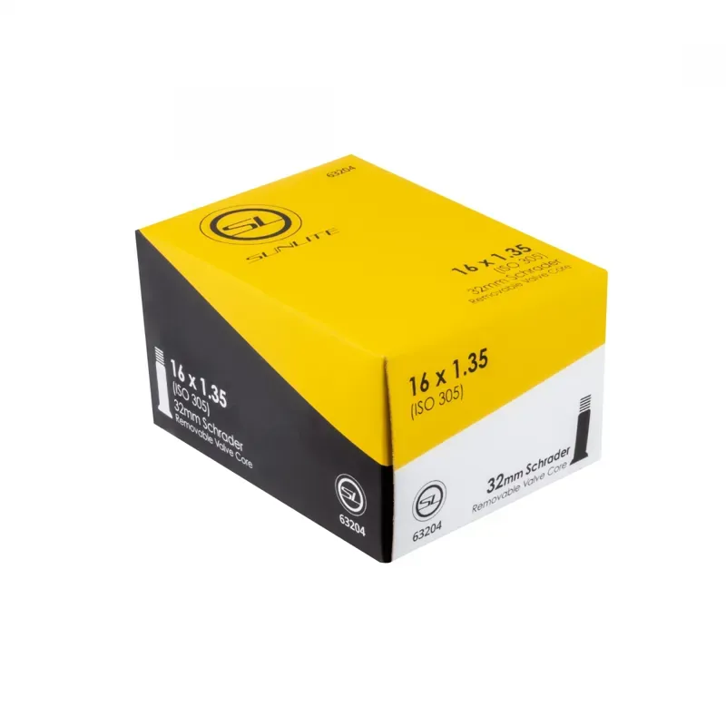 Sunlite Schrader Valve Inner Tube - SV32 38mm 16x1.35 305x37