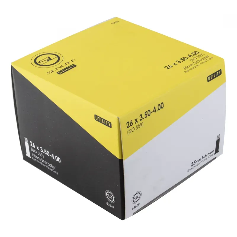 Sunlite Utili-T SV35 Inner Tube - 106mm 26x3.50-4.00-inch