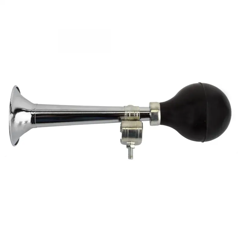 Clean Motion Trumpeter Bicycle Horn in Chrome
