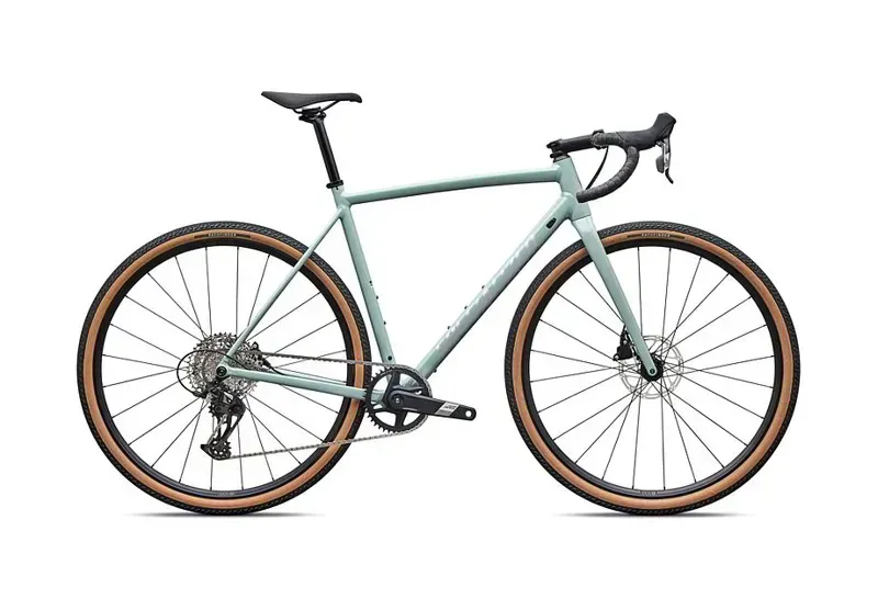 Specialized Crux DSW Comp SRAM Apex Gravel Bike in Gray/Amethyst Frost