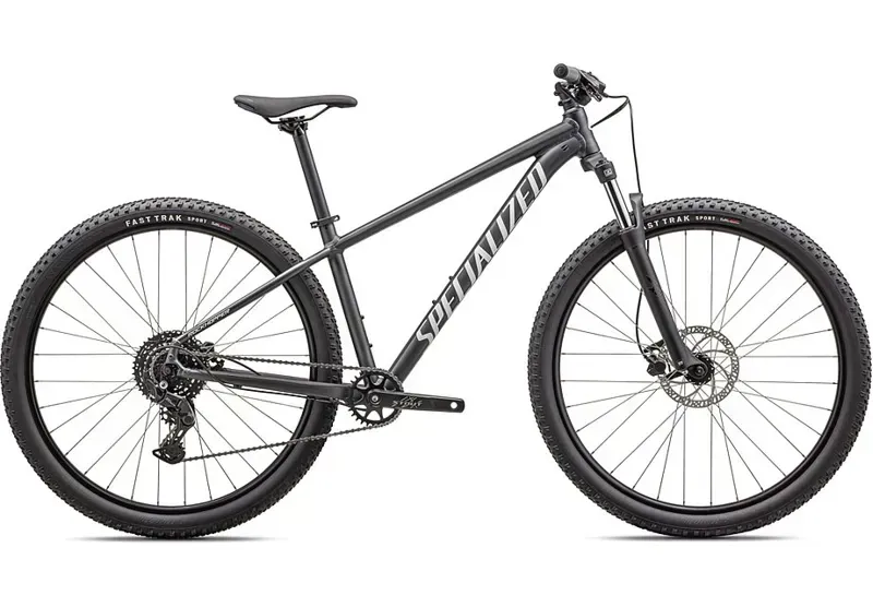 Specialized Rockhopper Sport Trail Bike in Black Liquid Metallic White