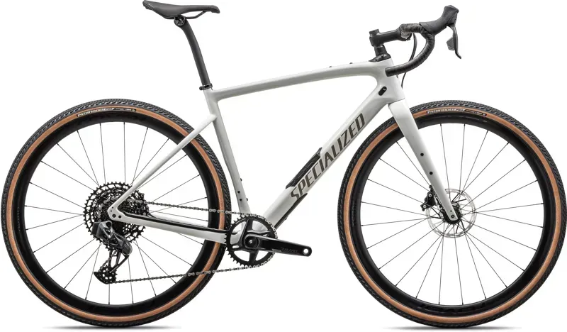 Specialized Diverge Expert Carbon Gravity Bike in Gloss Dune White/Taupe