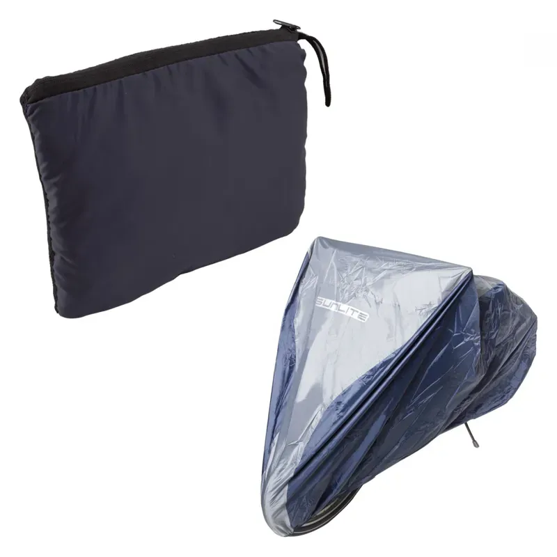 Sunlite Pro Nylon Bike Cover in Blue