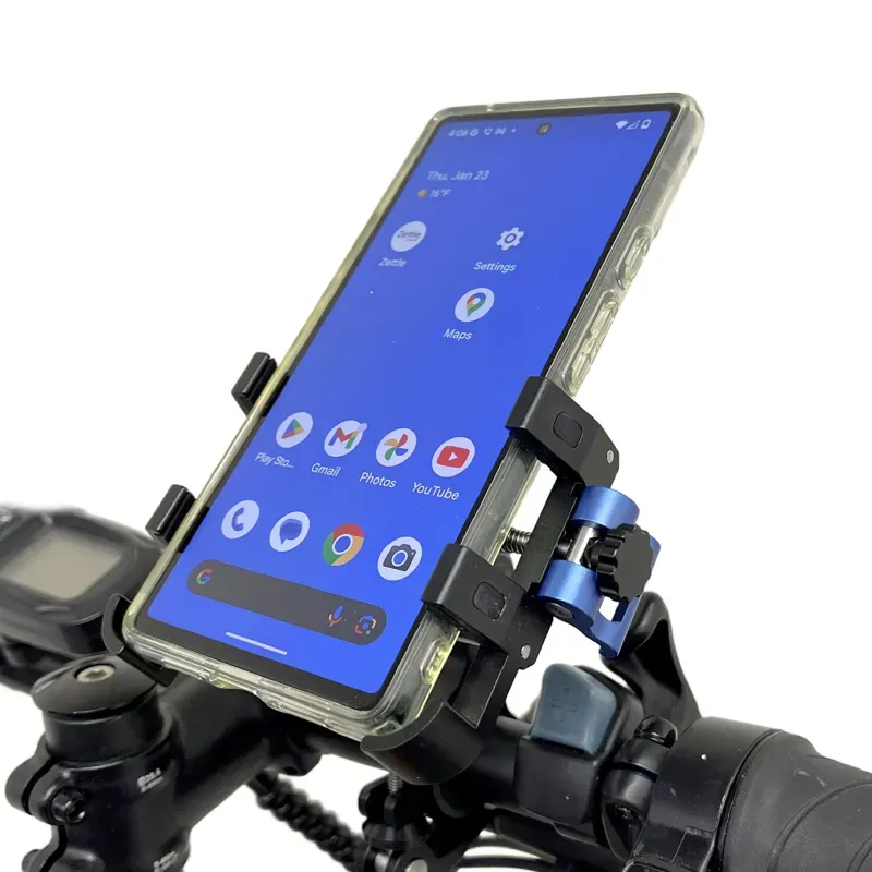 Bikase BiKGrip Universal Phone Holder in Black-5