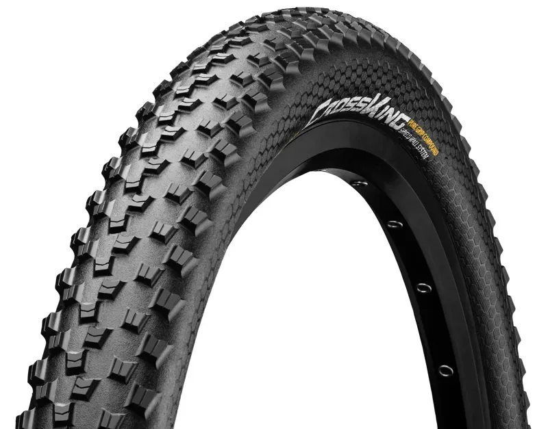 Continental Cross King Tire - 20 X 2.00 Clincher Wire Black E25 Black 20 x 2.00