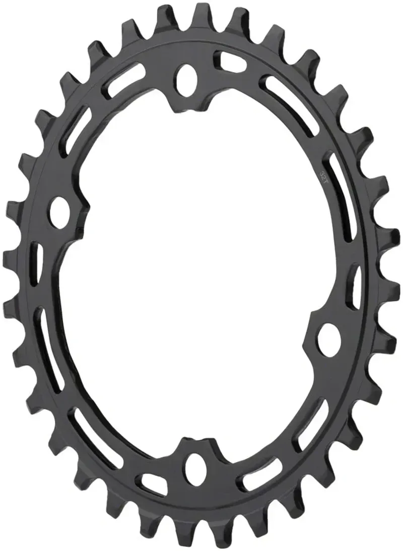 Shimano FC-MT510-1 32-tooth 12-speed Asym. 96-bcd Chainring in Black-1