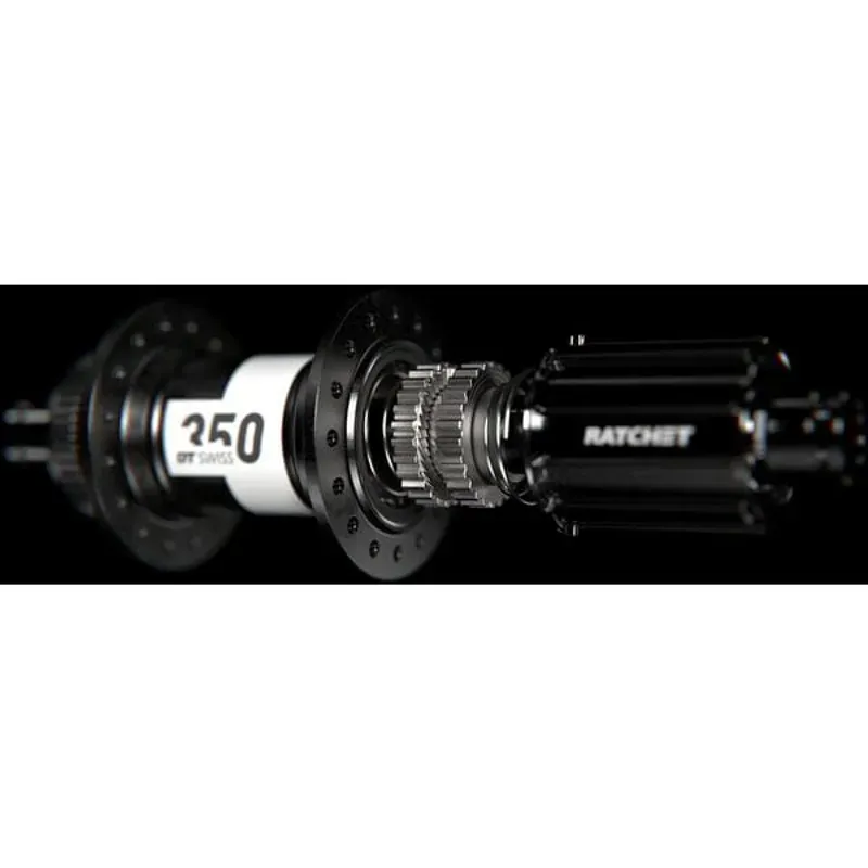 DT Swiss 350 Classic Center Lock 142x12mm Shimano 24h Rear Disk Hub in Black-1