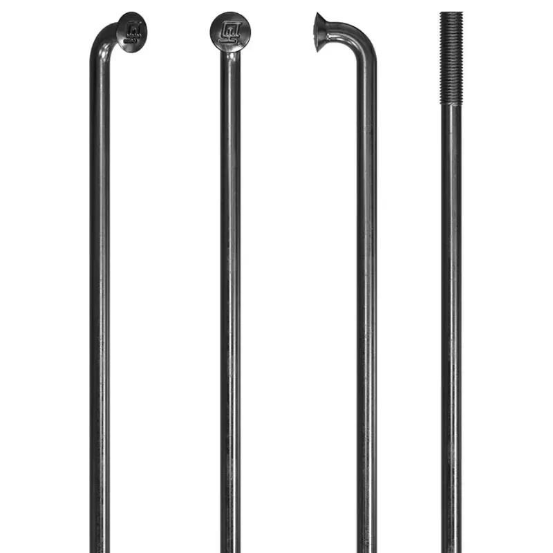 DT Swiss Champion 14g 315mm J-Blank Spokes in Black