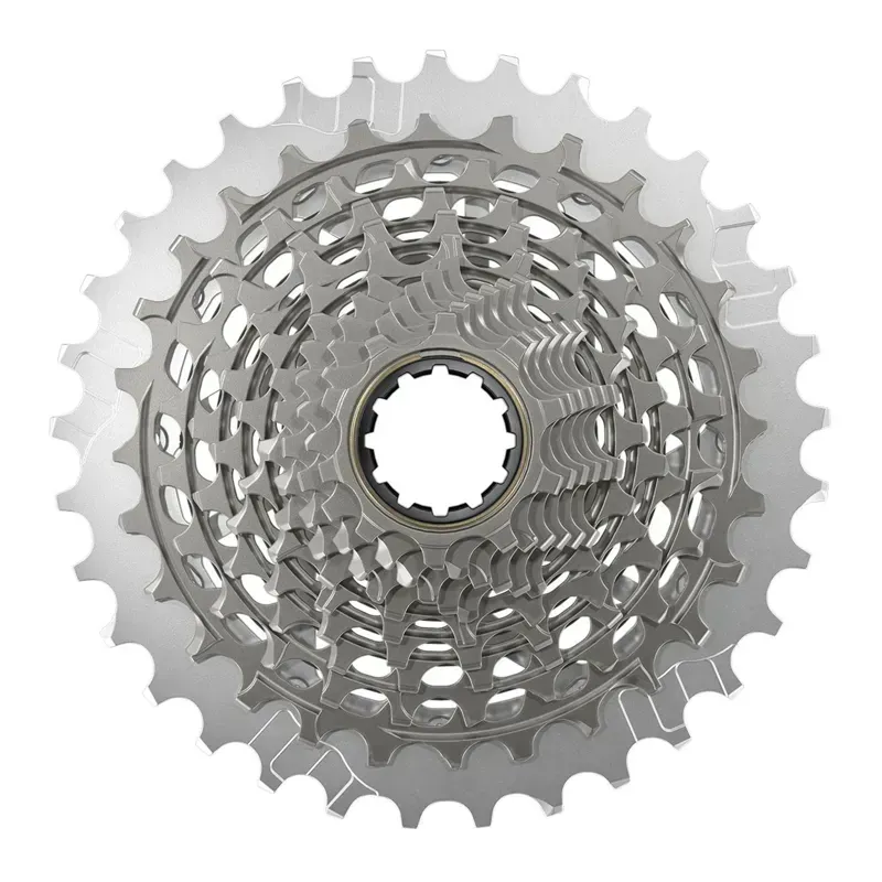 SRAM RED XG-1290 Cassette - 12-Speed 10-36t For XDR Driver Body Silver E1 Silver