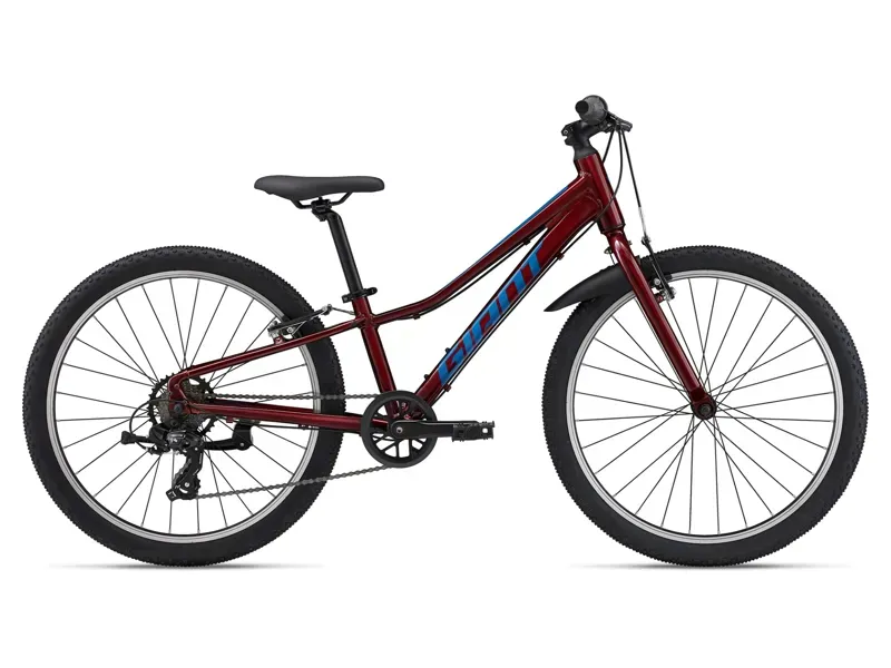 Giant Kids Talon 24 Lite Mountain Bike in Sangria