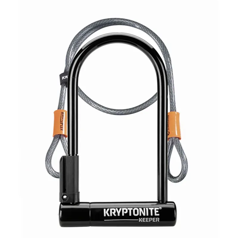 Kryptonite Keeper 12 Lock w Flexframe Bracket