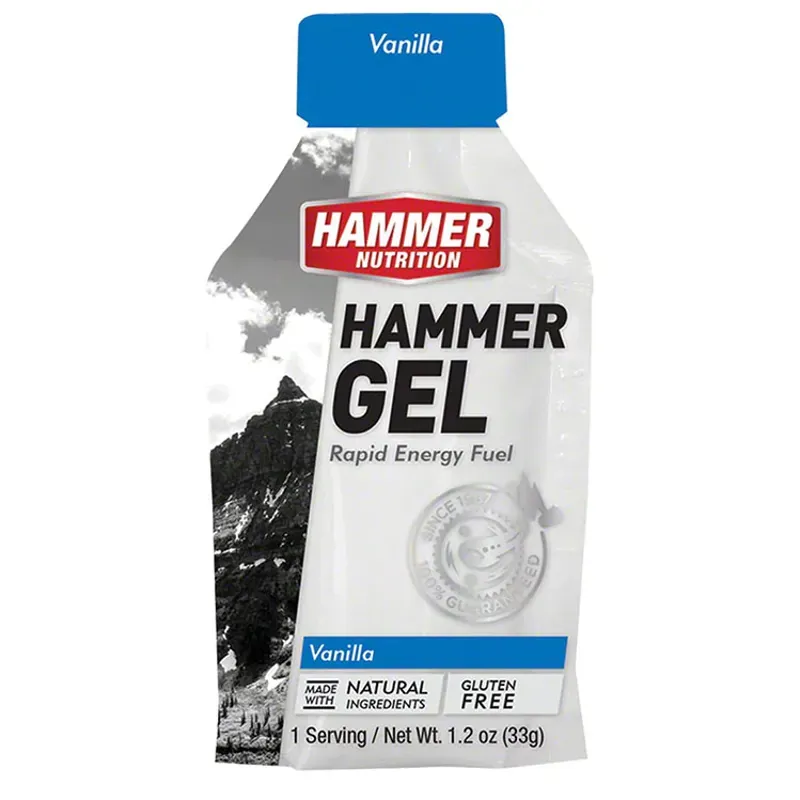 Hammer Nutrition Gel - Vanilla - 1.2oz 24-box