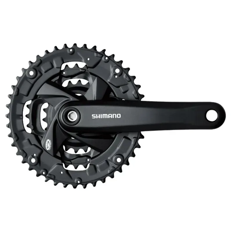 Shimano FC-M371 Crankset in Black