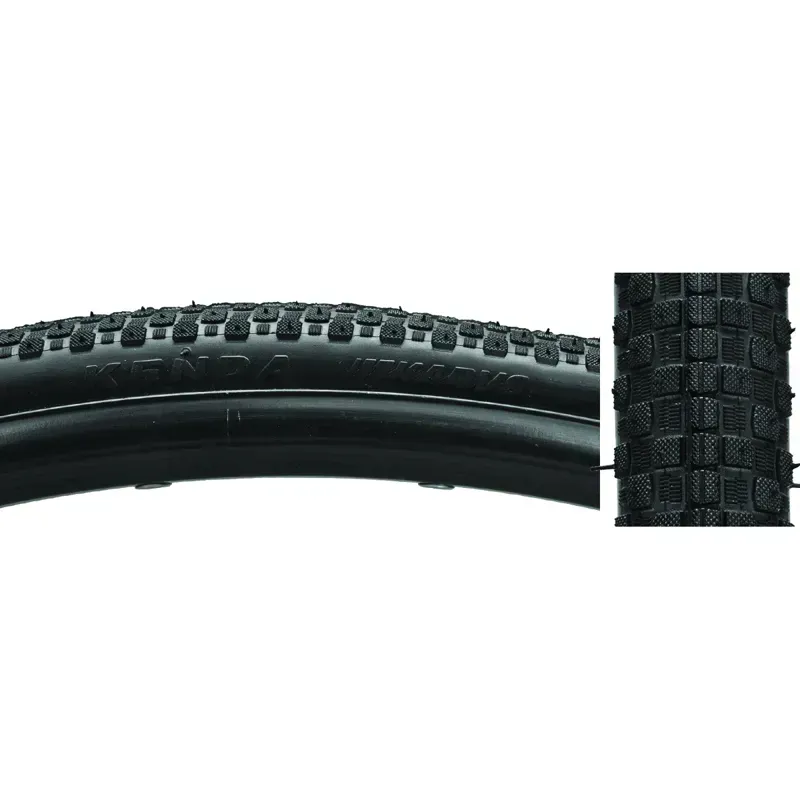 Kenda Karvs SRC/PRC2 60 100-psi 700x28c Folding Tire in Black-1
