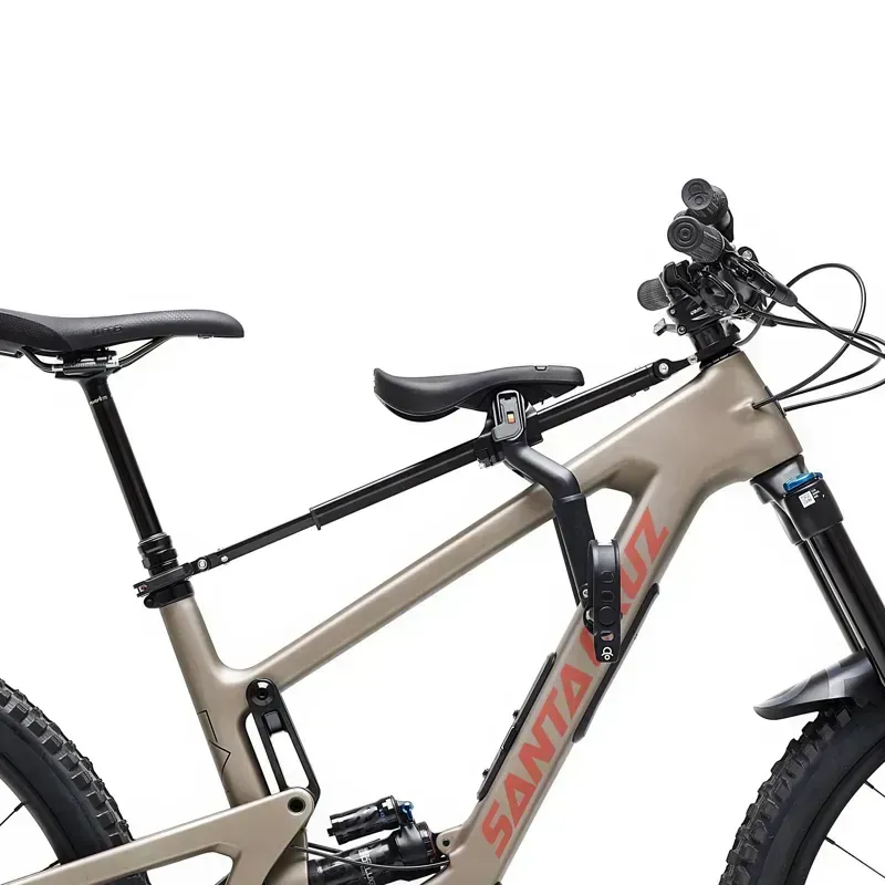 Kids Ride Shotgun Pro EVO MTB 2-In-1 Childseat in Black