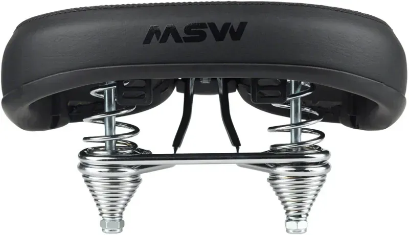 MSW Cruiser Saddle w/ Steel Springs in Black-3