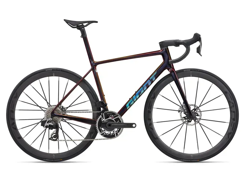 Giant TCR Advanced SL 0 Red Road Race Bike In Black Lava