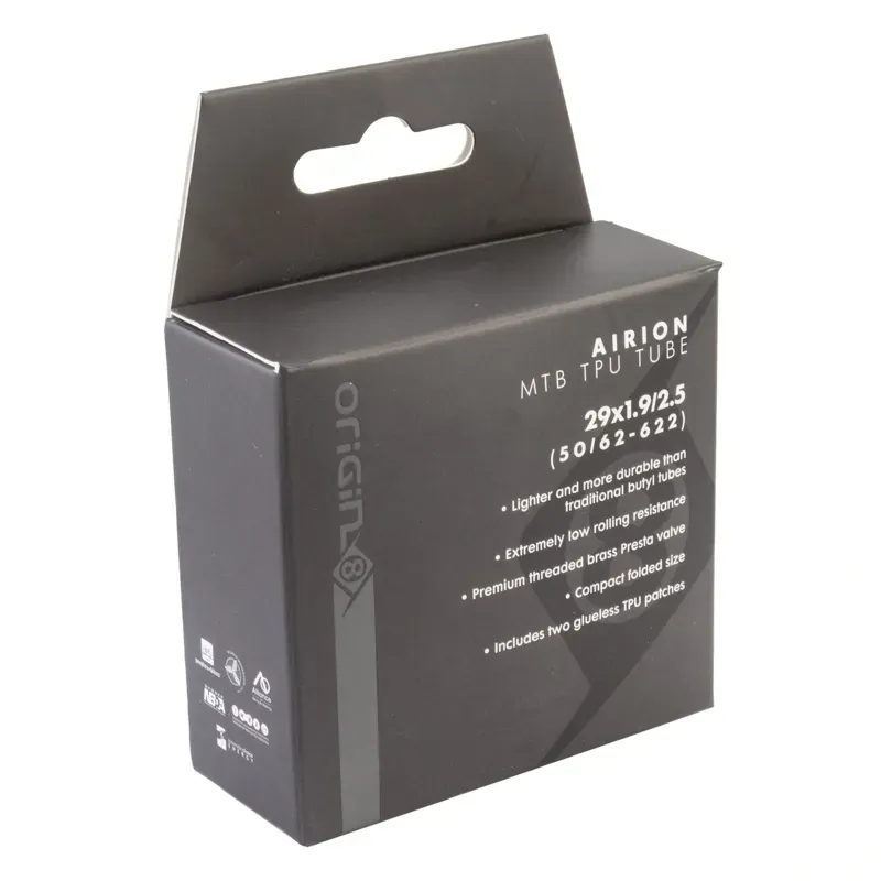 Origin8 Airion MTB 29x1.9/2.5 PV 48mm TPU Tube in Black