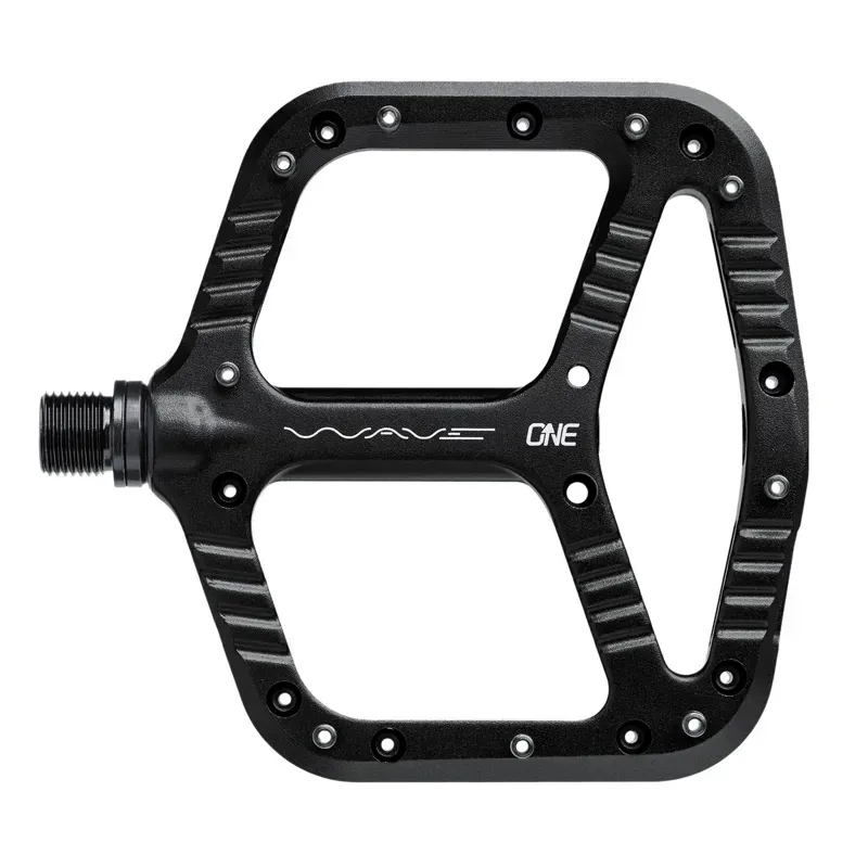 Oneup Components 9/16-inch Wave Platform Pedals in Black