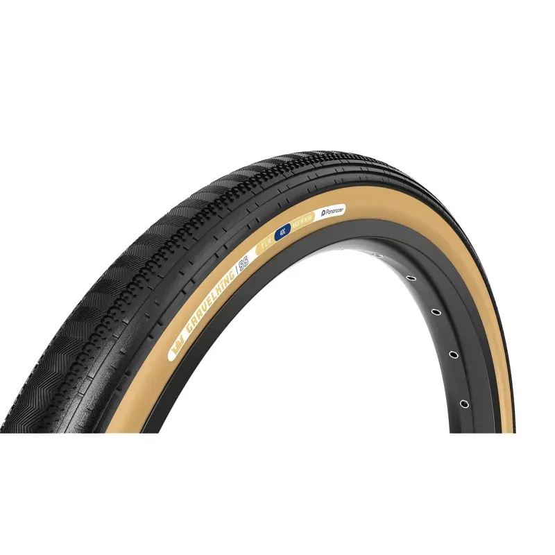 Panaracer GravelKing SS Tire - 650b X 48 / 27.5 X 1.90 Tubeless Folding Black/ Brown Black/Brown 650b x 48 / 27.5 x 1.90