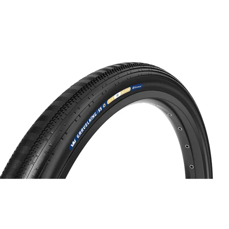 Panaracer GravelKing SS Plus Tire - 700 X 40 Tubeless Folding Black 700 x 40