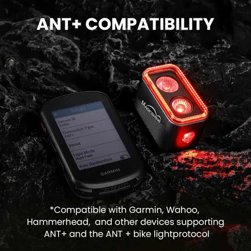Seemee 400 ANT+ Taillight 360d Black Magicshine-3