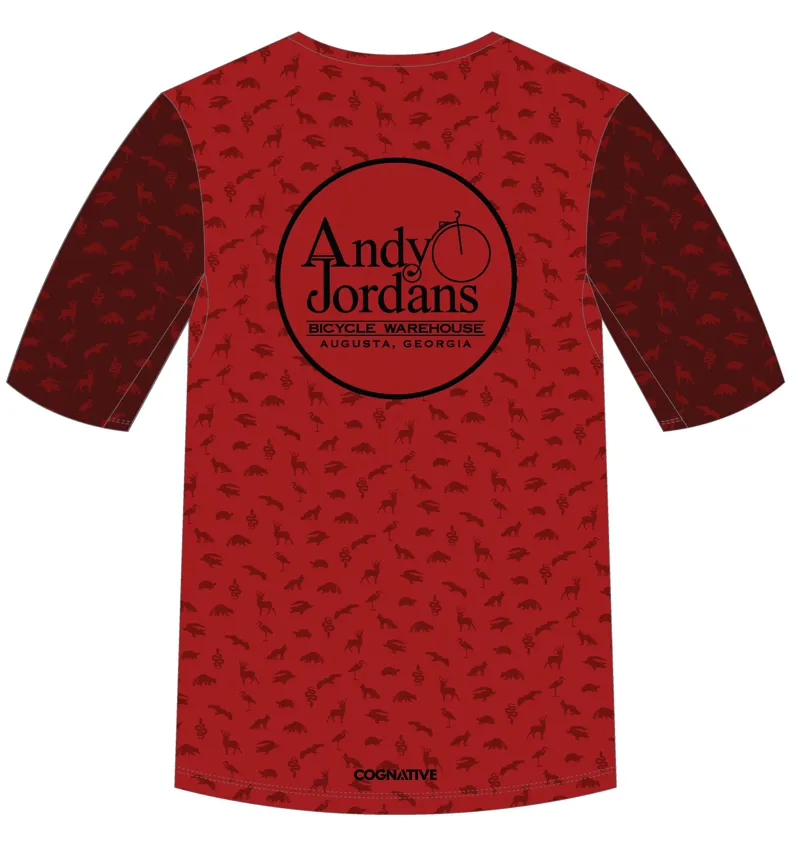 AJBW Wild Things Ion Pro Tee Red by Cognative MTB-1