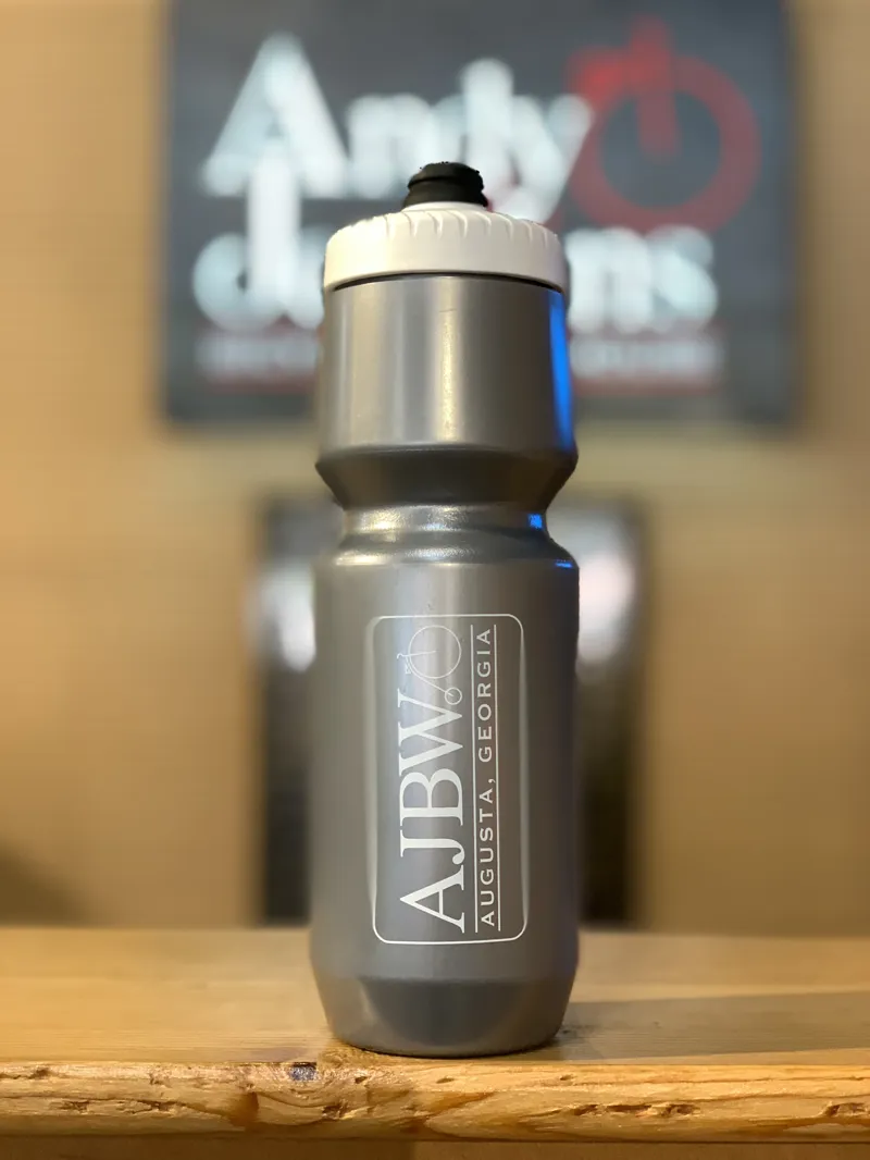 AJBW 26oz Purist Bottle Silver/White