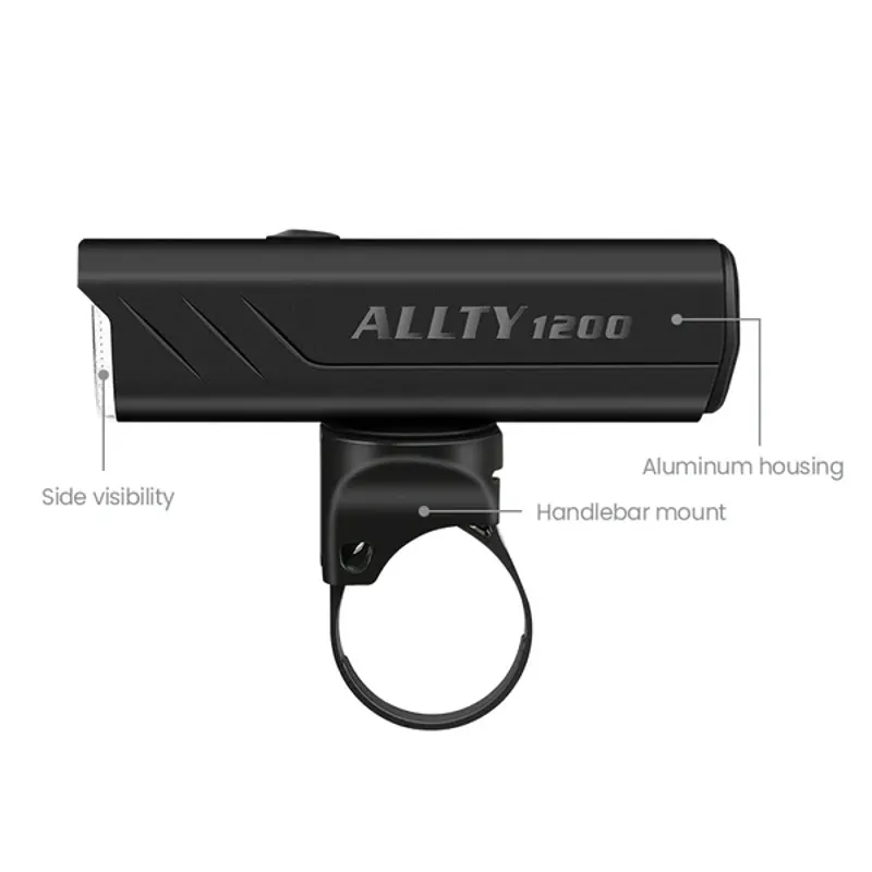 ALLTY 1200 V2.0 Front Light Black-3