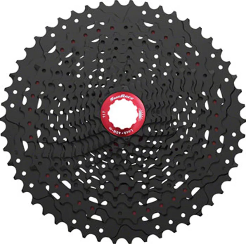 SunRace MX8 Cassette - 11 Speed 11-50t Black
