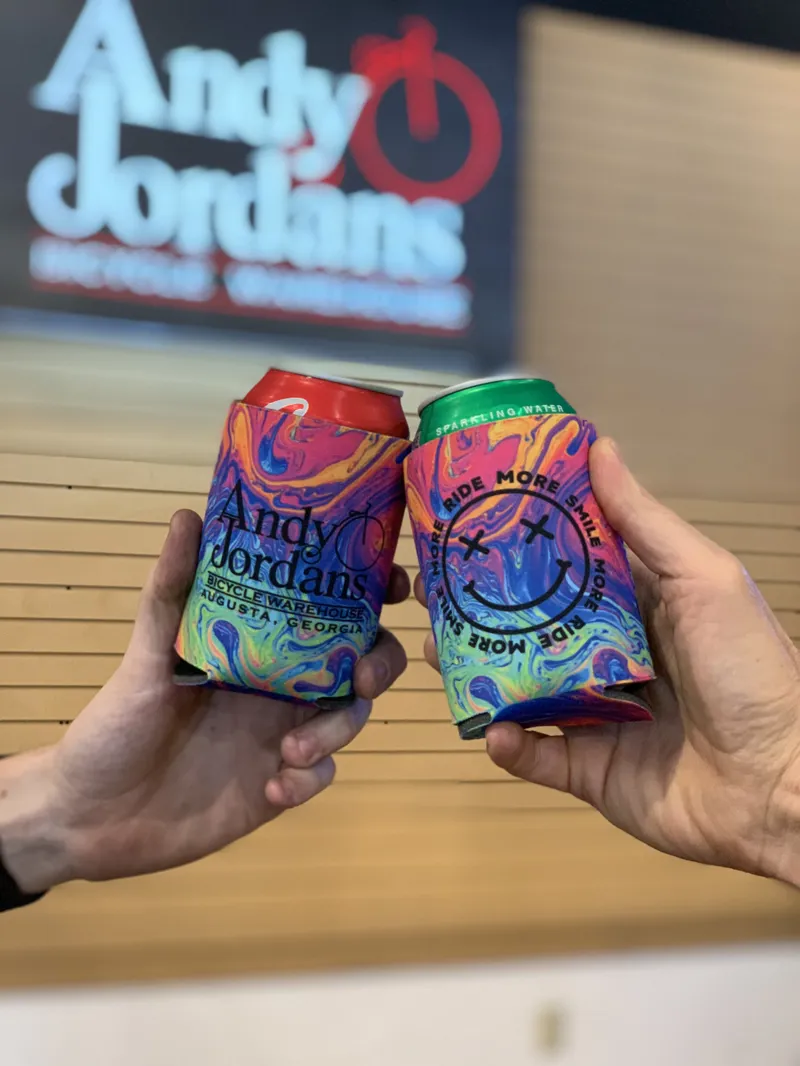 AJBW Koozie Oil Slick