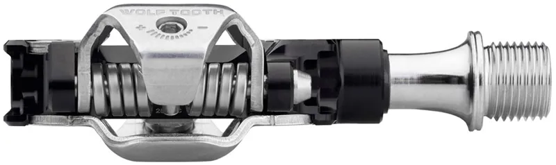 Wolf Tooth ALT XC Clipless Pedals - Dual Sided Clipless Alloy 9/16 Black Pair Shimano SPD Black-3