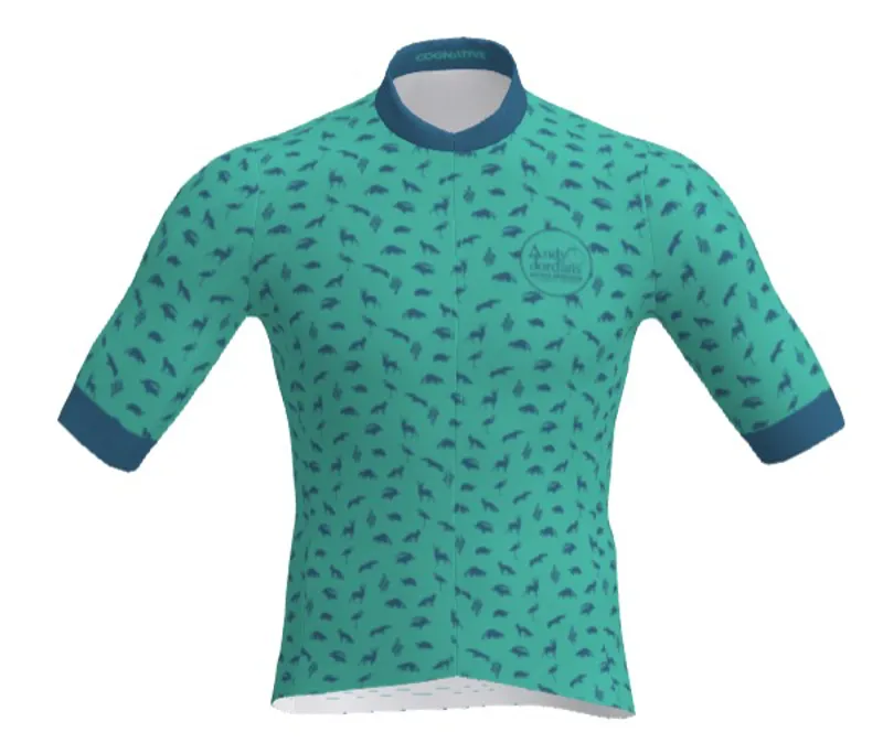 AJBW Wild Things Jersey Emerald by Cognative MTB