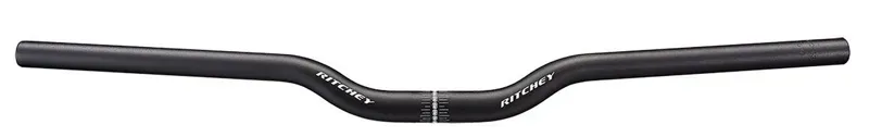 Ritchey Comp SC Rizer Handlebar: 670mm 30mm Rise 9d Sweep 25.4 BB Black