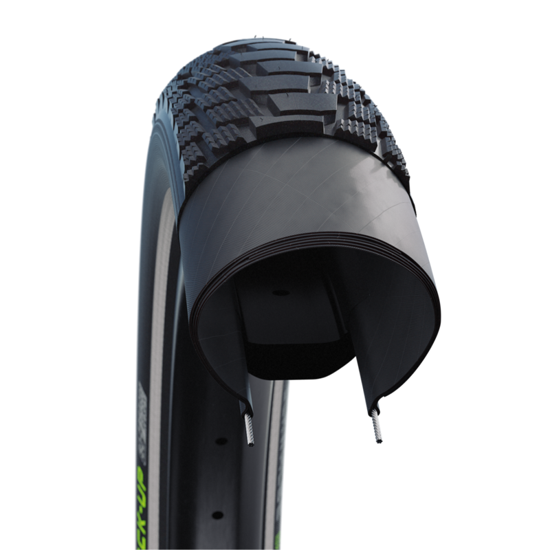 Schwalbe Pick-Up Perf. SuperDefense Add. E50 26x2.6-inch Tire in Black-5