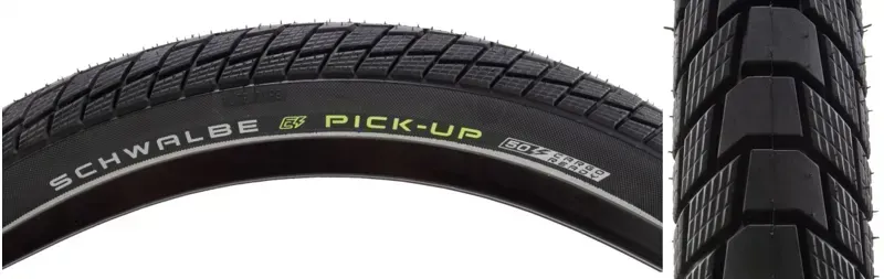 Schwalbe Pick-Up Perf. SuperDefense Add. E50 26x2.6-inch Tire in Black-8