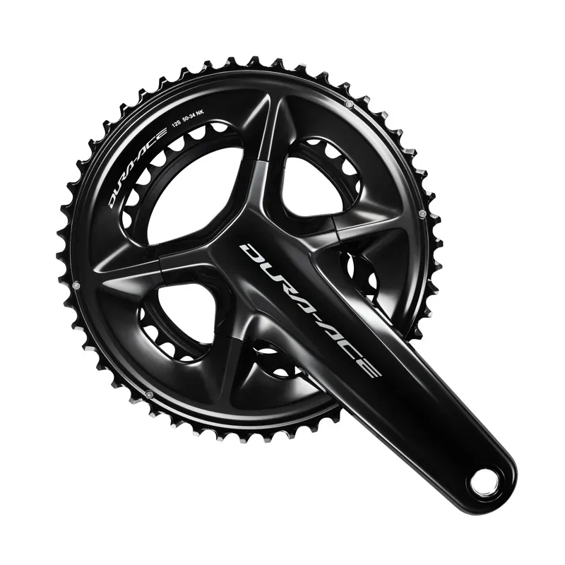Shimano Dura-Ace FC-R9200 12-Speed Chainring - 50t Asymmetric 110 BCD Black NK Black-2