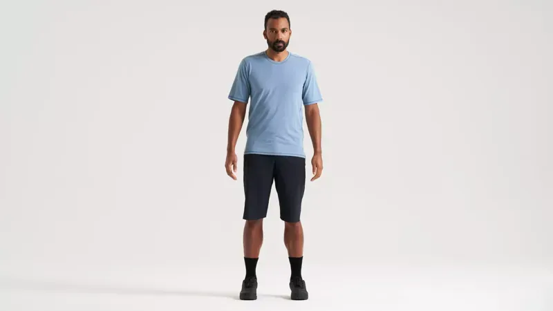 Specialized Men's Traction Short Sleeve Tee in Glacial Blue