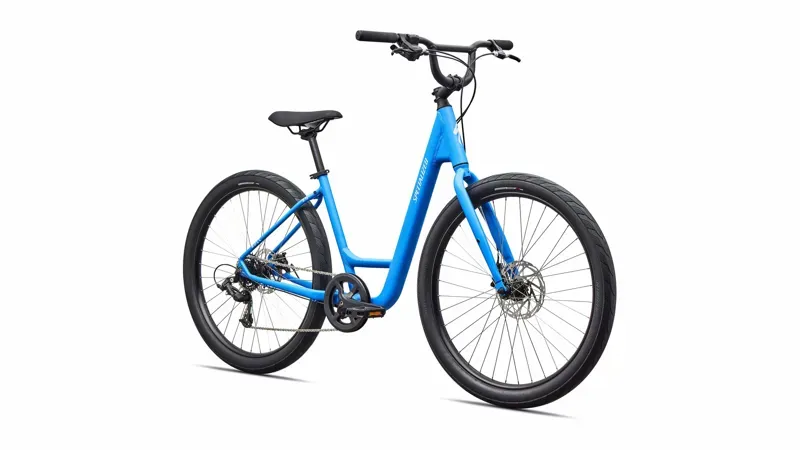 Specialized Roll 2.0 Low Entry Hybrid Bike in Satin Sky Blue-1