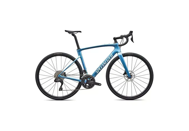 Specialized Roubaix SL8 Comp Shimano 105 Di2 Road Bike in Gloss Glacial Metallic
