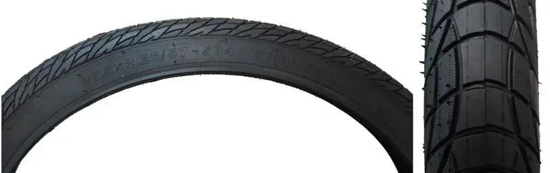 Sunlite Urban Slick 27.5x2.0-inch 27-tpi Wire Tire in Black-1