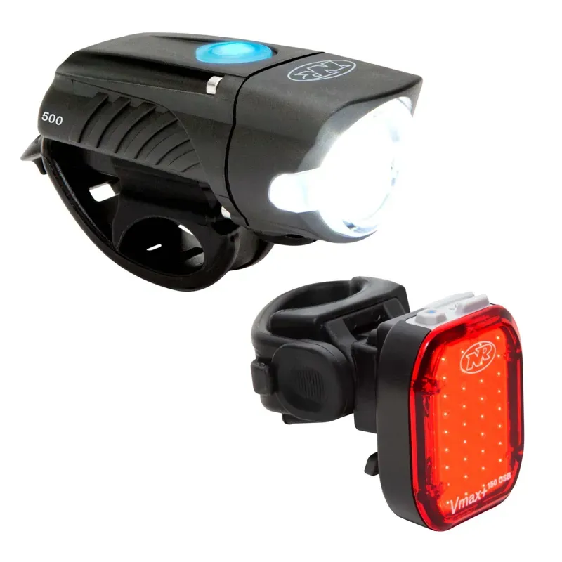 Niterider Swift 500 / Vmax+ 150 Combo Light Set in Black