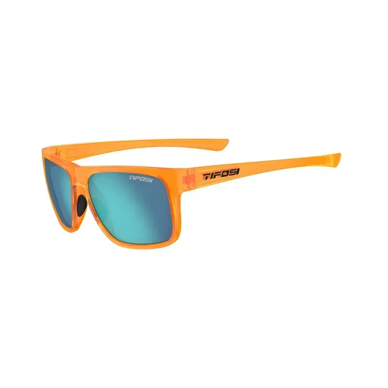 Tifosi Swick Single Lens Sunglasses in Orange Quartz/Sky Blue